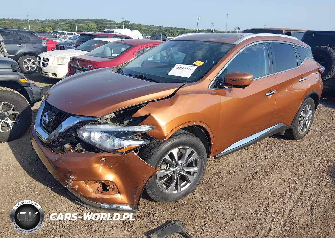 2015 Nissan Murano Platinum-S-Sl-Sv VIN:5N1AZ2MH1FN285563 - 2