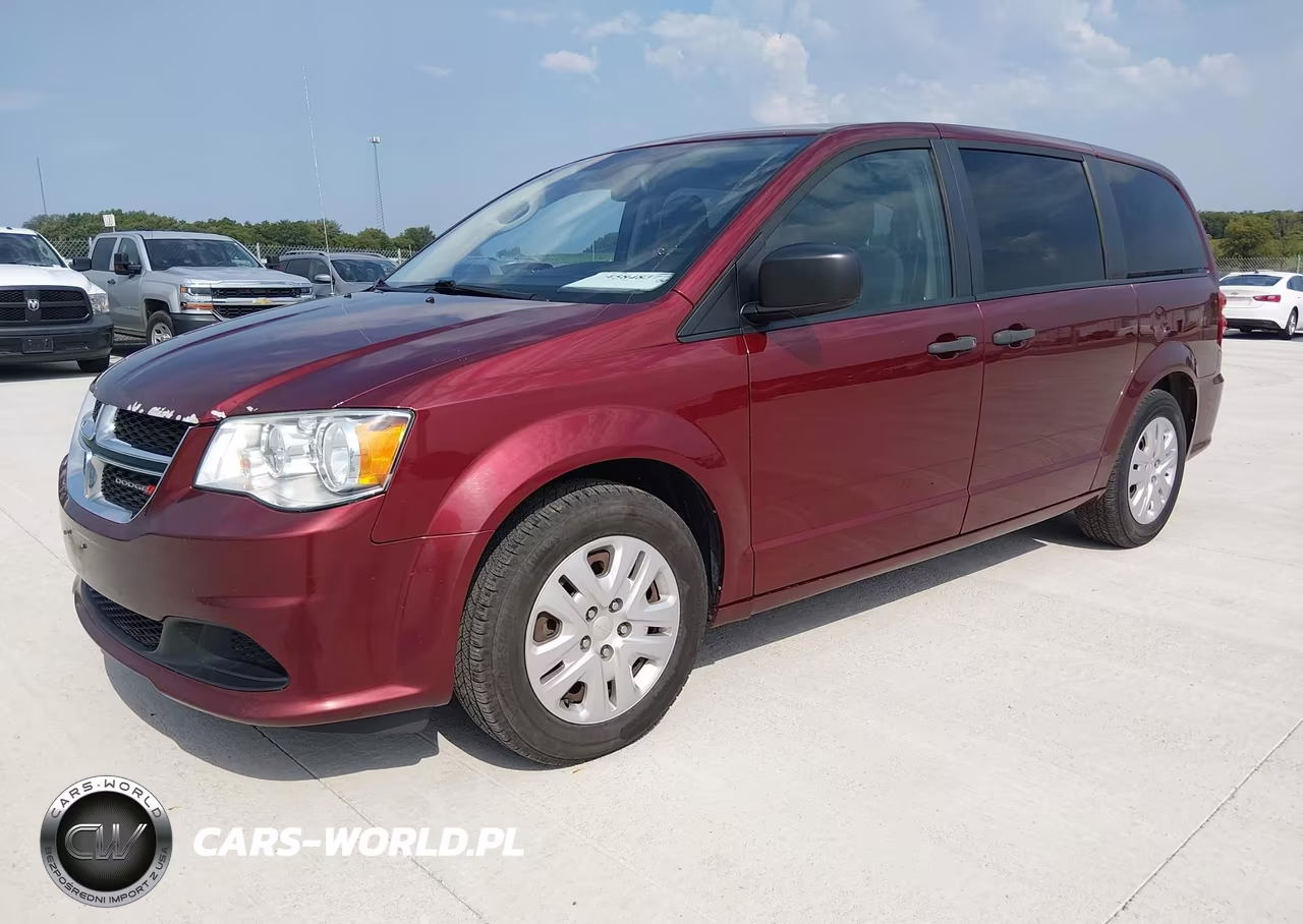 2019 Dodge Grand Caravan Se VIN:2C4RDGBG2KR639231 - 2