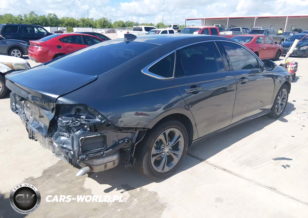 2025 Honda Accord Hybrid Ex-L VIN:1HGCY2F6XSA066566 - 4