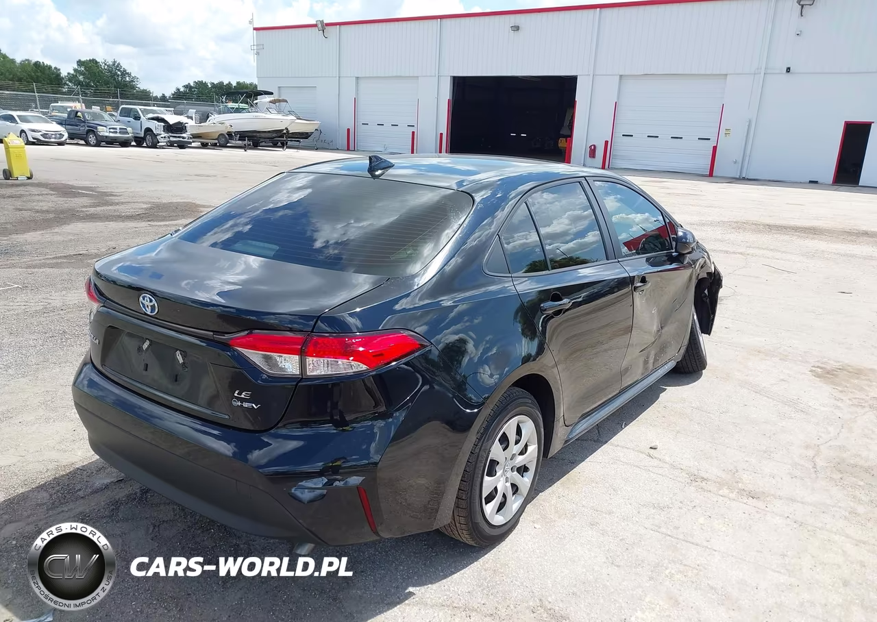 2025 Toyota Corolla Hybrid Le VIN:JTDBCMFE4S3104972 - 4