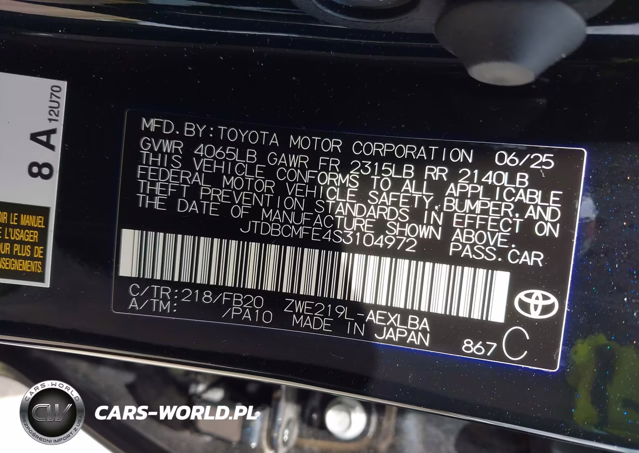 2025 Toyota Corolla Hybrid Le VIN:JTDBCMFE4S3104972 - 9