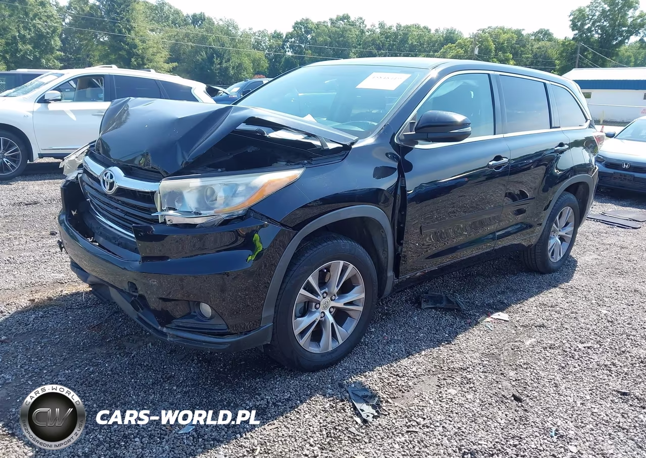 2015 Toyota Highlander Le Plus V6 VIN:5TDZKRFH4FS046259 - 2