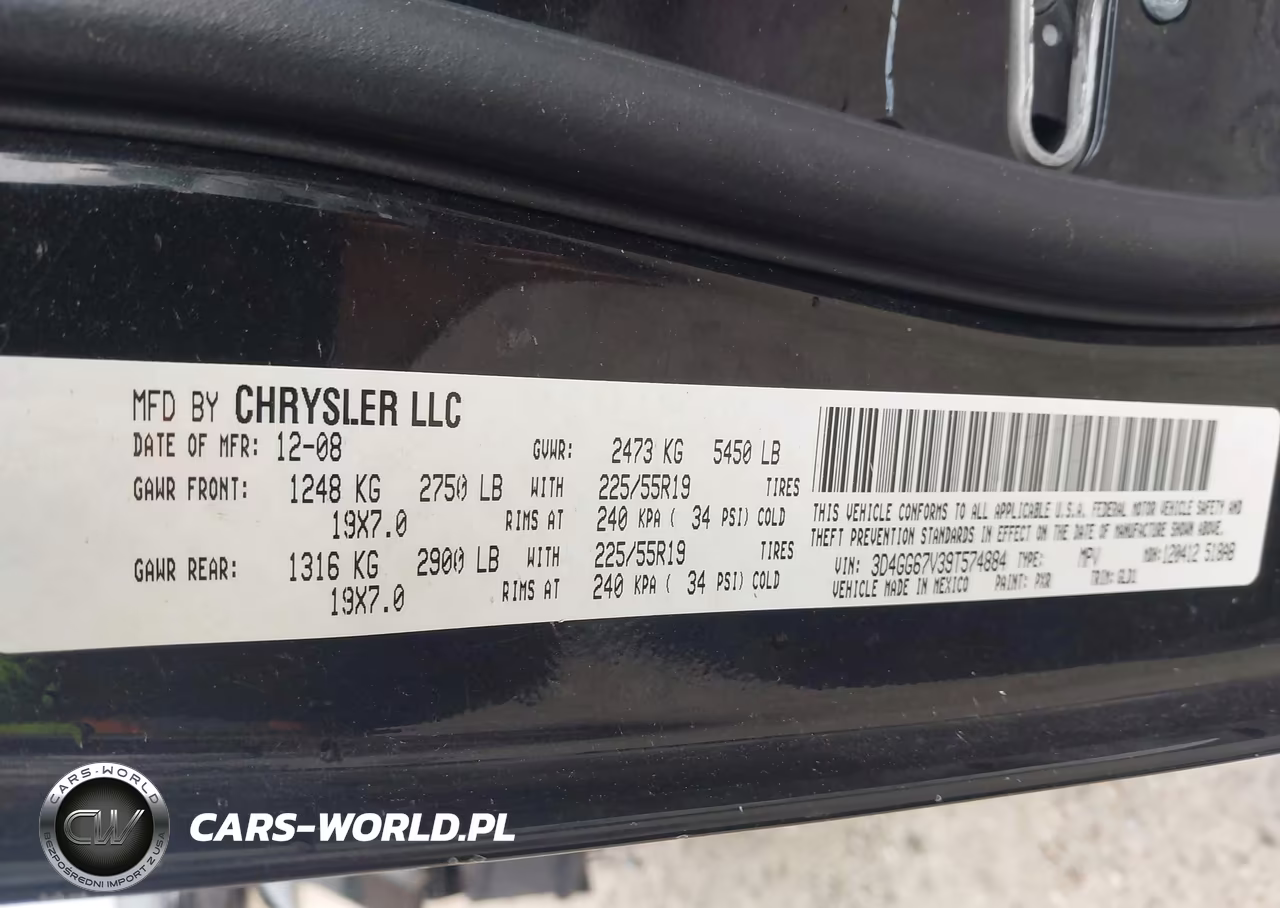 2009 Dodge Journey R-T VIN:3D4GG67V39T574884 - 9