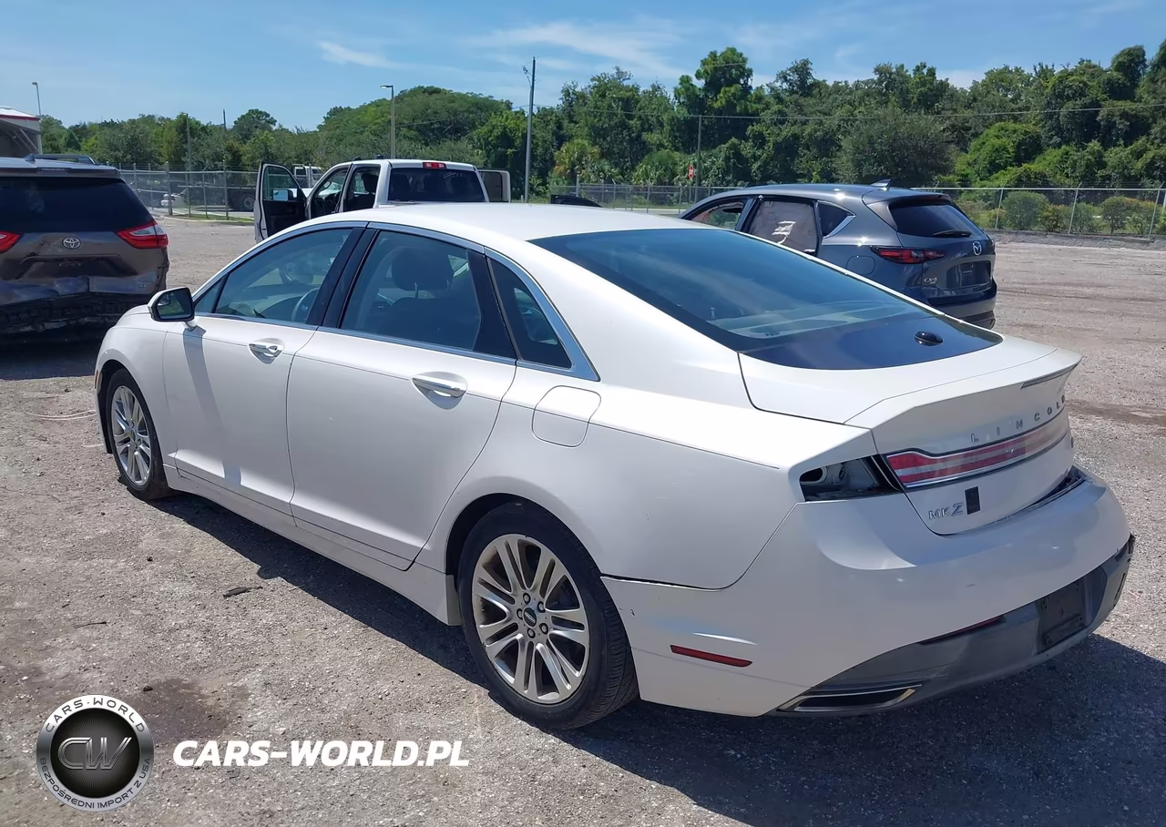 2014 Lincoln Mkz Hybrid VIN:3LN6L2LU6ER825264 - 3