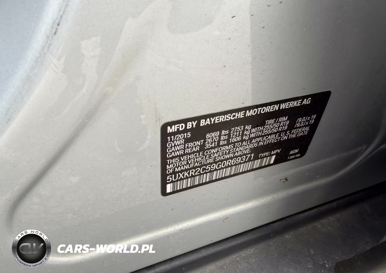 2016 BMW X5 Sdrive35I VIN:5UXKR2C59G0R69371 - 8