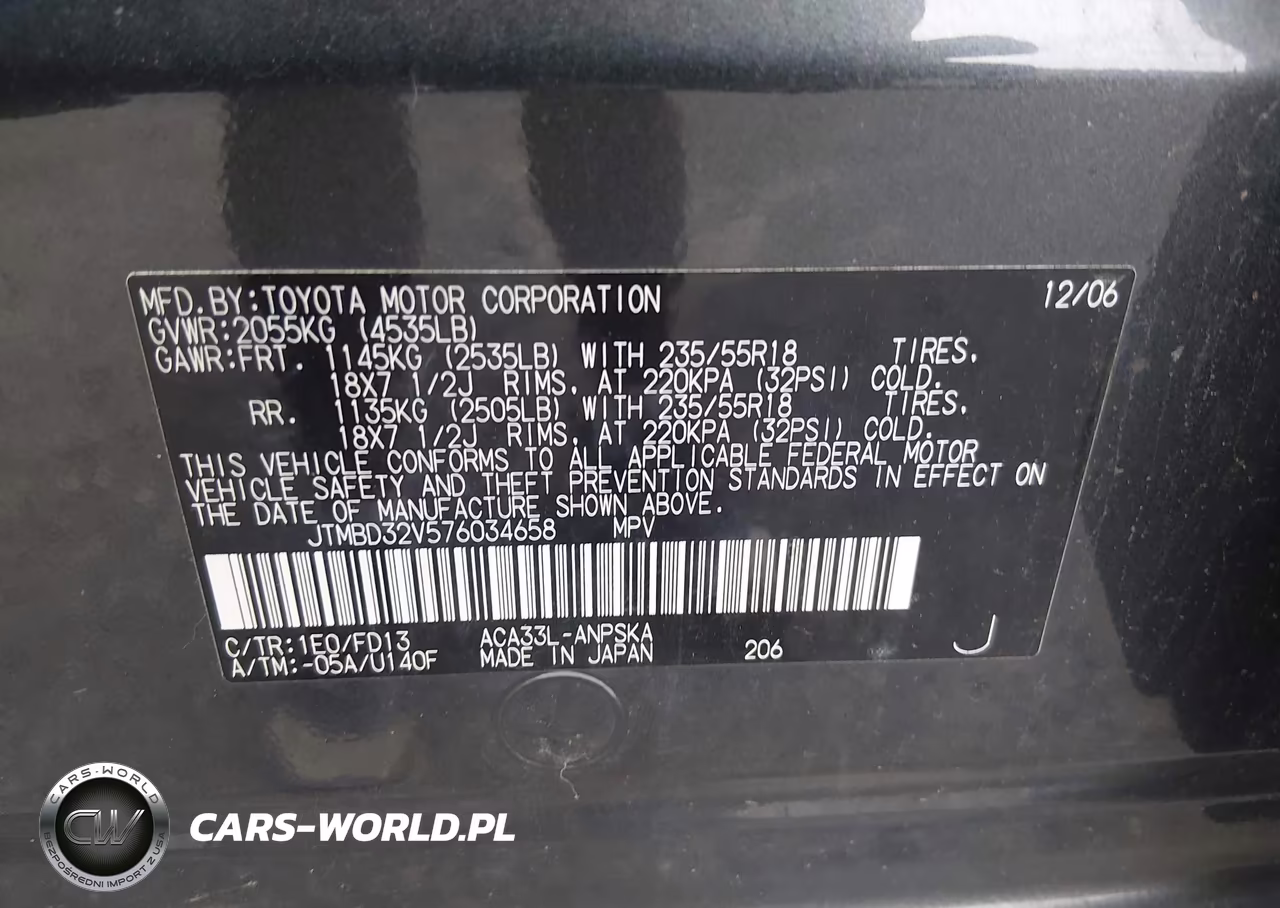 2007 Toyota Rav4 Sport VIN:JTMBD32V576034658 - 9