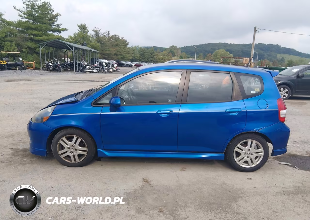 2007 Honda Fit Sport VIN:JHMGD38637S062129 - 14