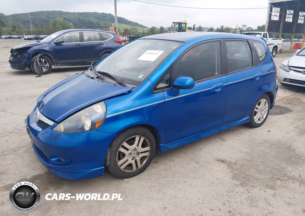 2007 Honda Fit Sport VIN:JHMGD38637S062129 - 2