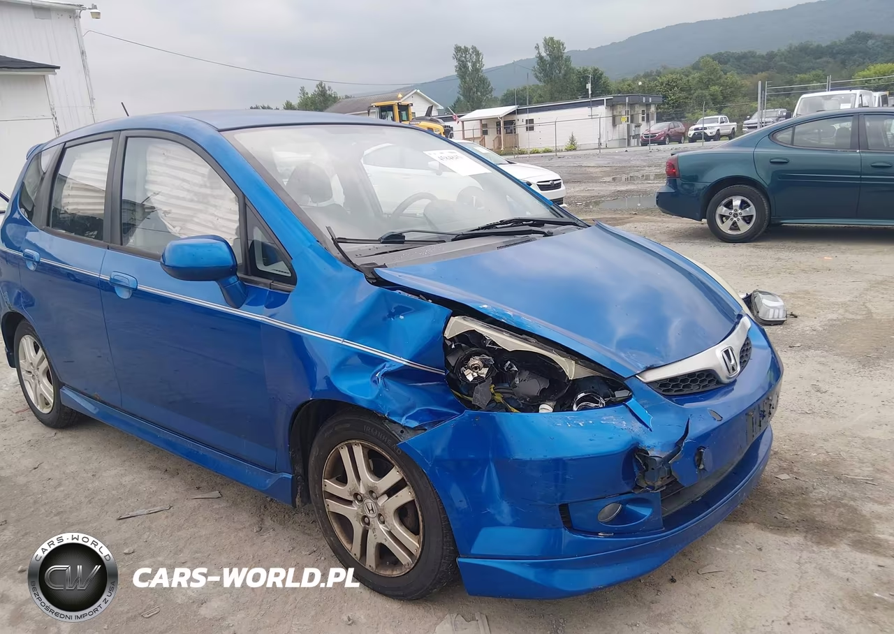 2007 Honda Fit Sport VIN:JHMGD38637S062129 - 6