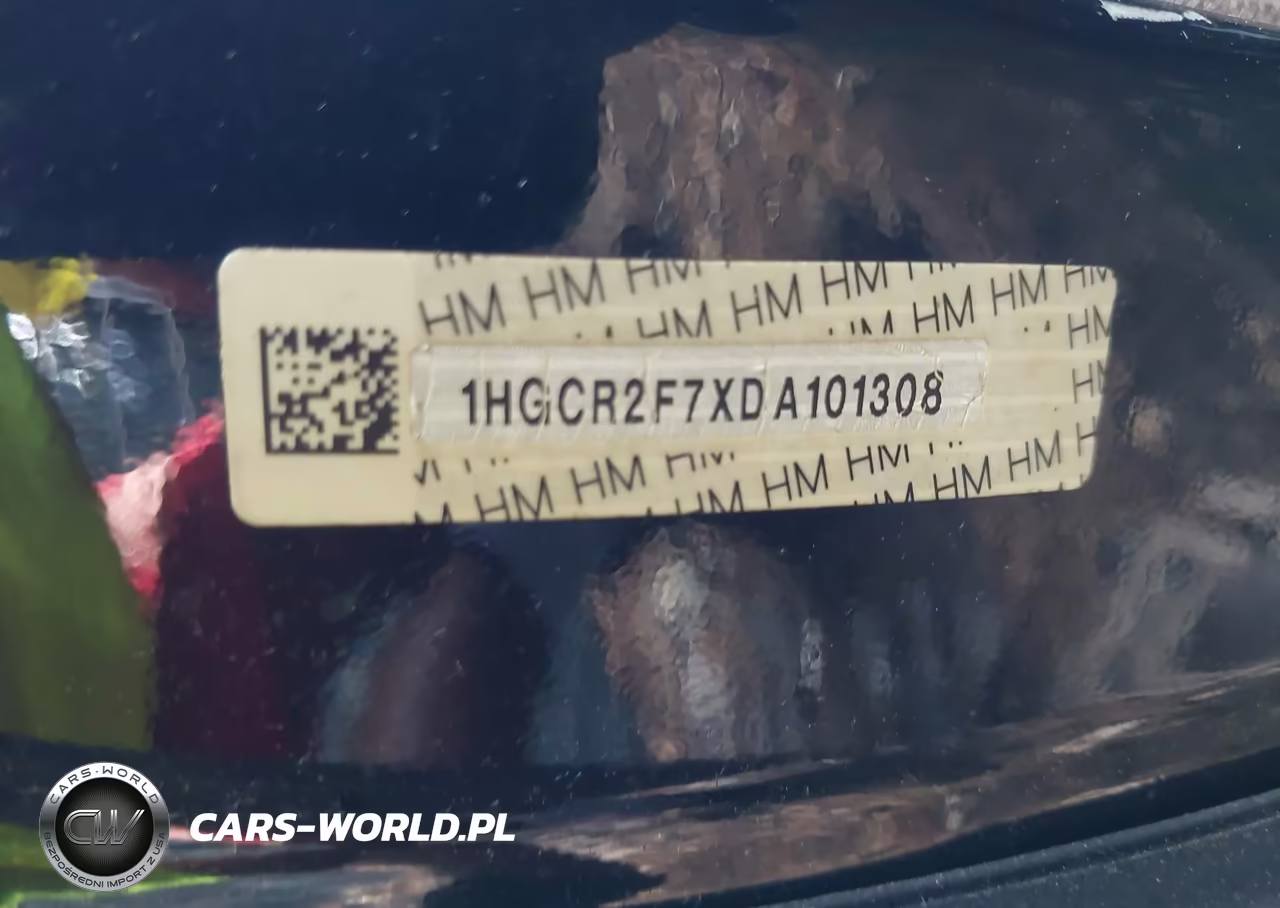 2013 Honda Accord Ex VIN:1HGCR2F7XDA101308 - 9