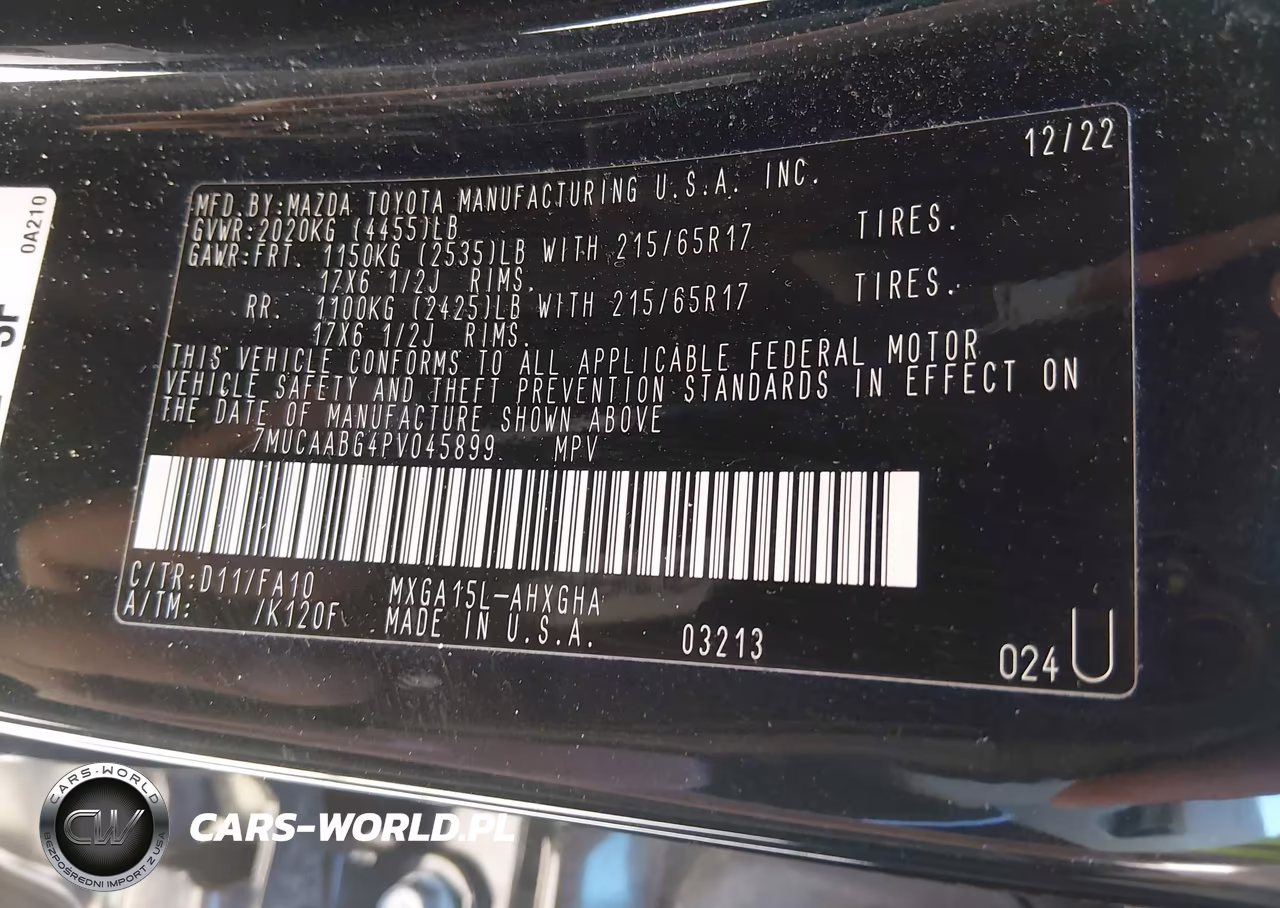 2023 Toyota Corolla Cross Le VIN:7MUCAABG4PV045899 - 9