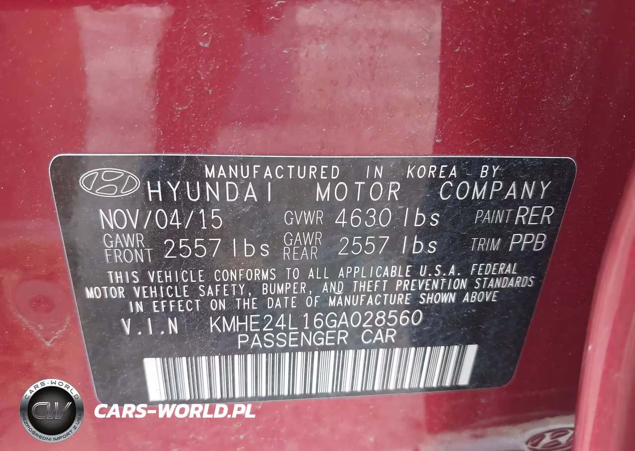 2016 Hyundai Sonata Hybrid Se VIN:KMHE24L16GA028560 - 9