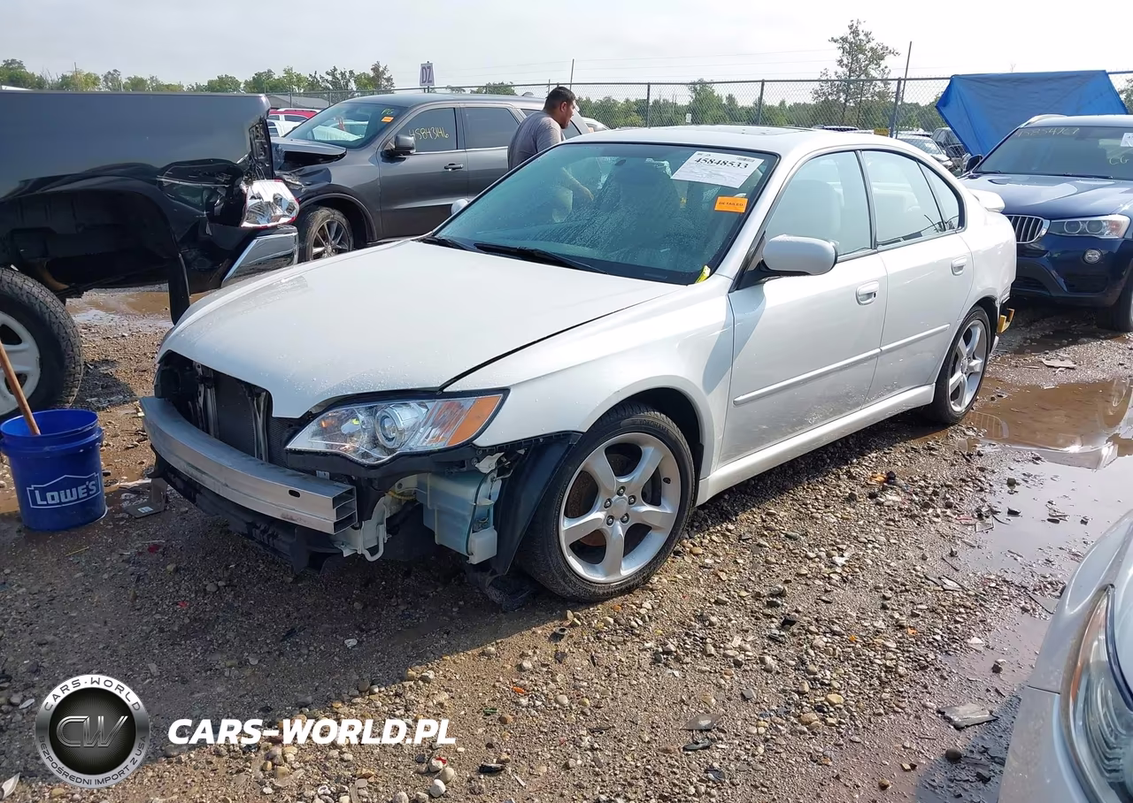 2008 Subaru Legacy 2.5I VIN:4S3BL616787202391 - 2