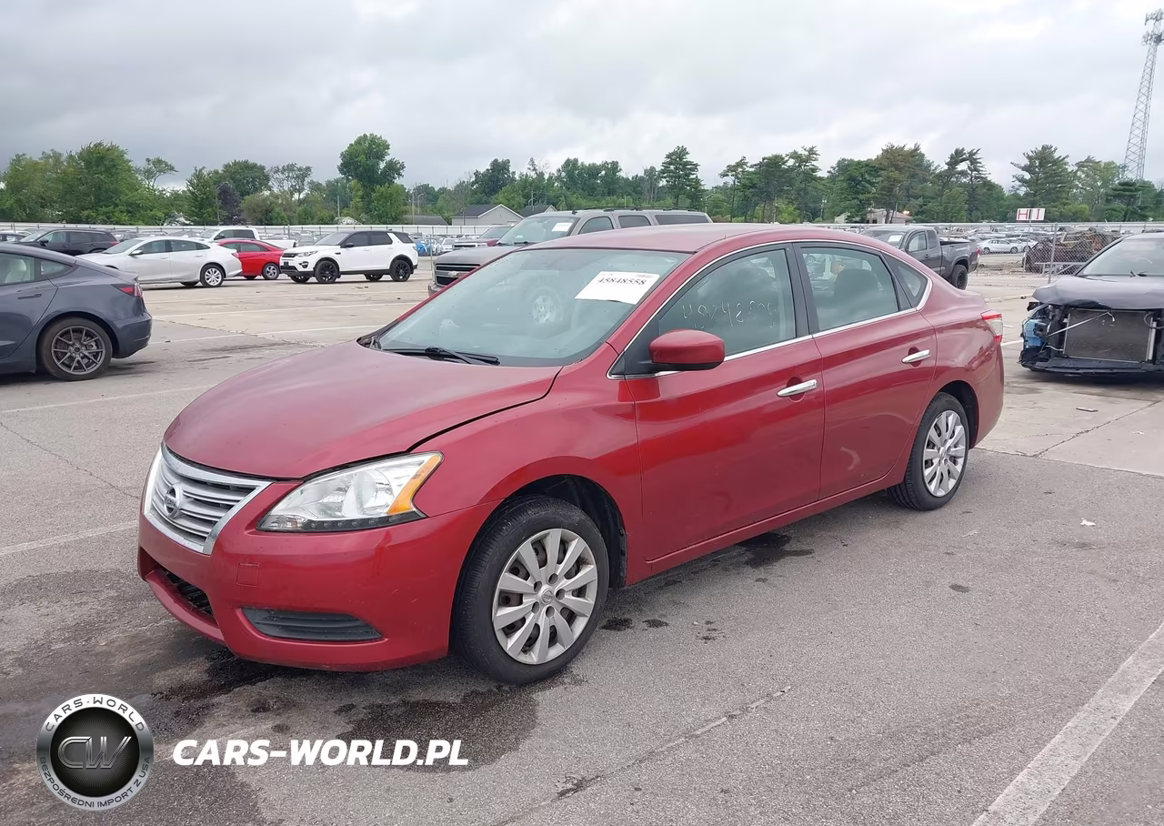 2015 Nissan Sentra Fe+ S-S-Sl-Sr-Sv VIN:3N1AB7AP5FL666854 - 2