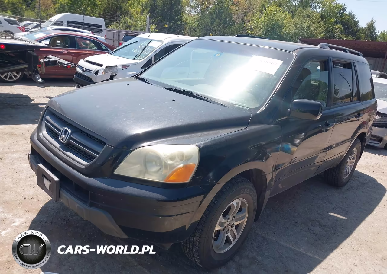 2005 Honda Pilot Ex-L VIN:5FNYF186X5B021365 - 2