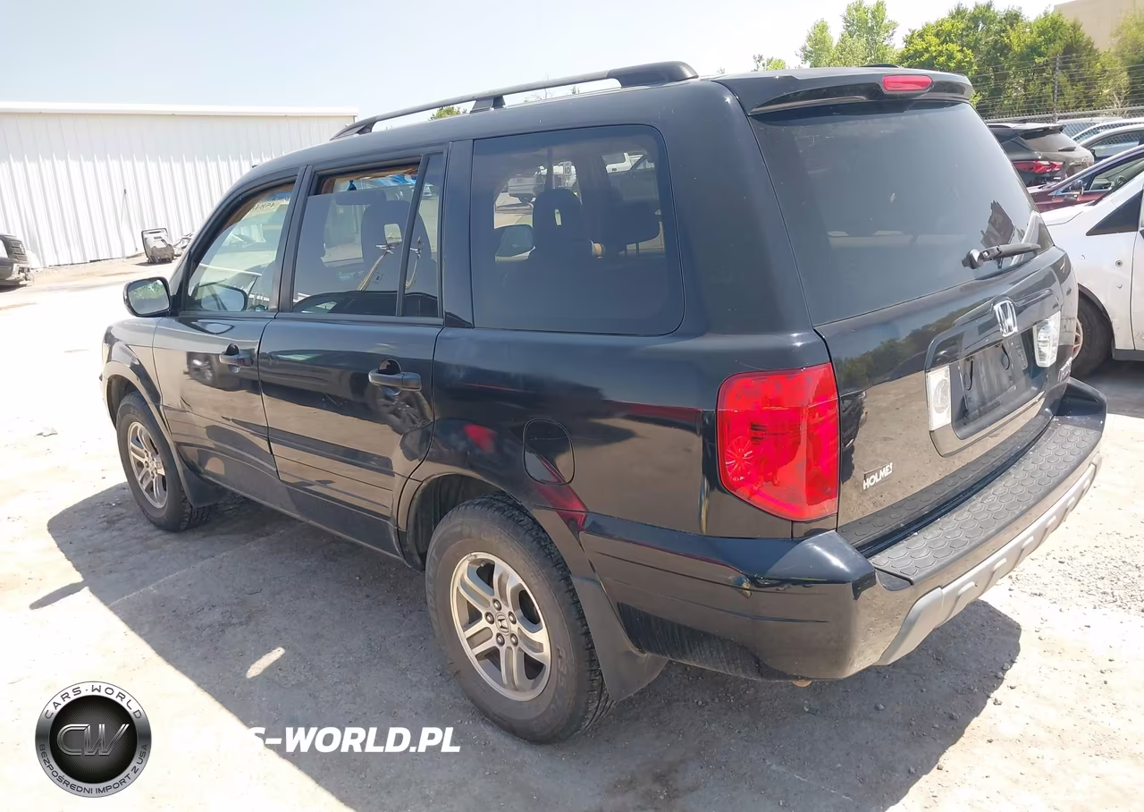 2005 Honda Pilot Ex-L VIN:5FNYF186X5B021365 - 3