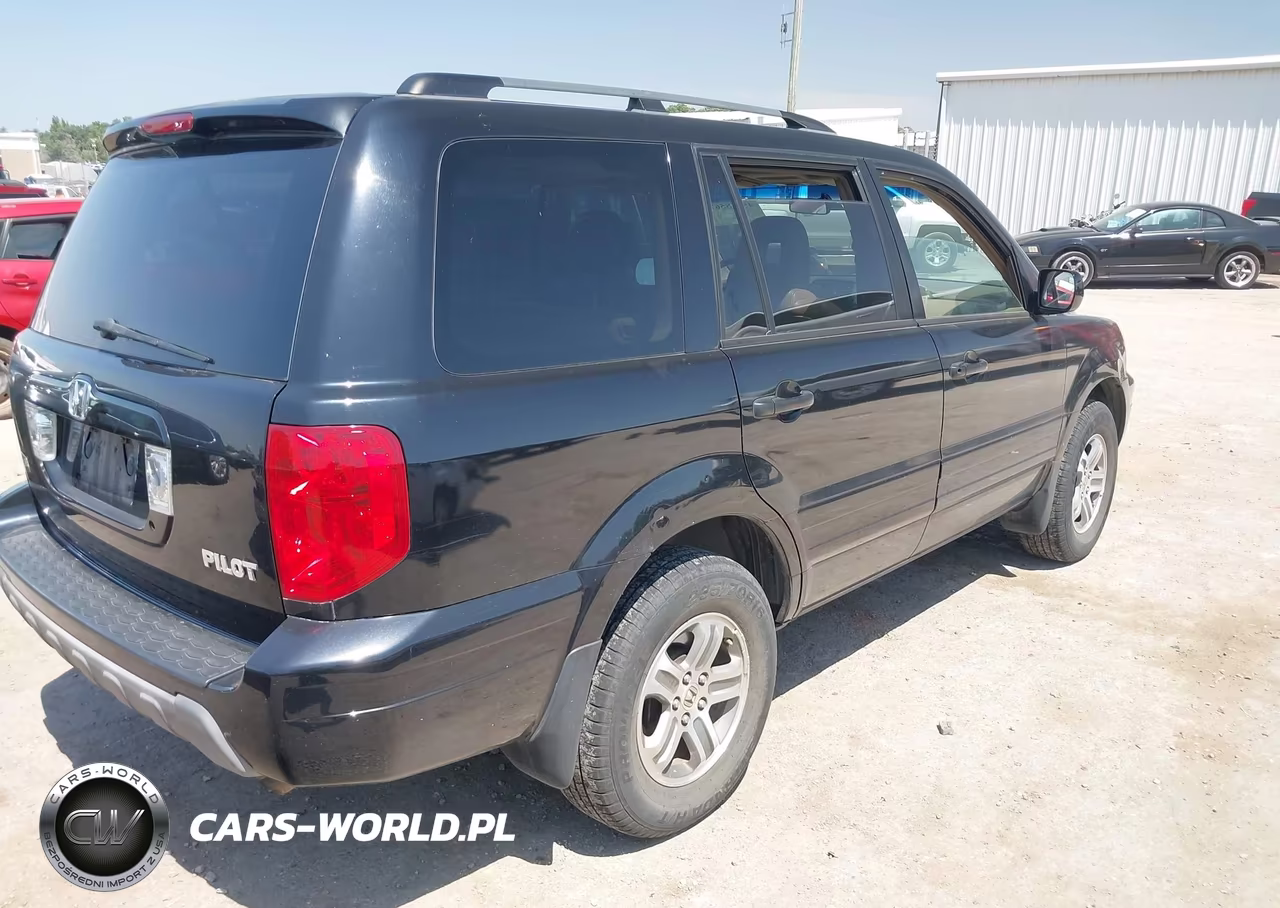 2005 Honda Pilot Ex-L VIN:5FNYF186X5B021365 - 4