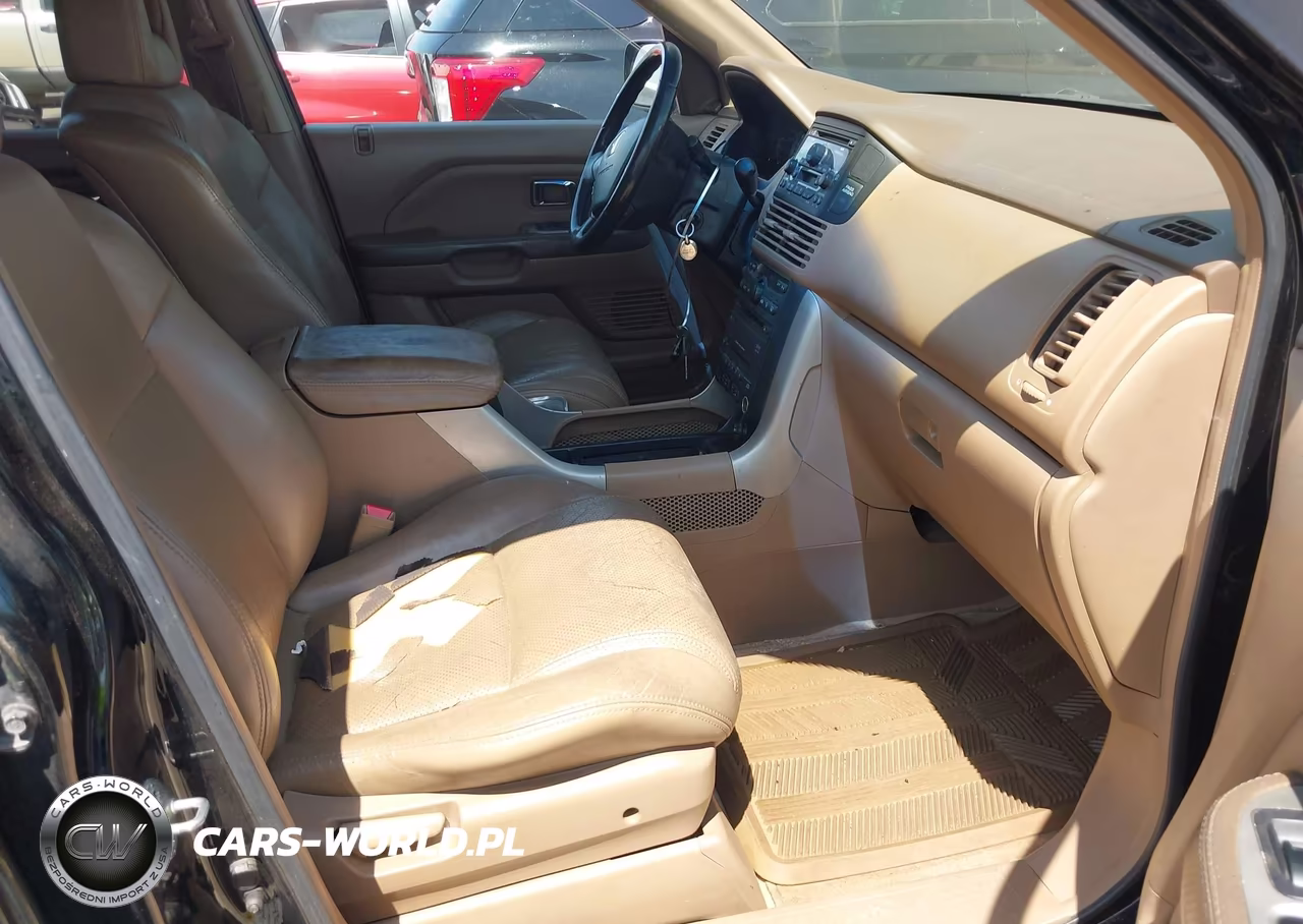2005 Honda Pilot Ex-L VIN:5FNYF186X5B021365 - 5
