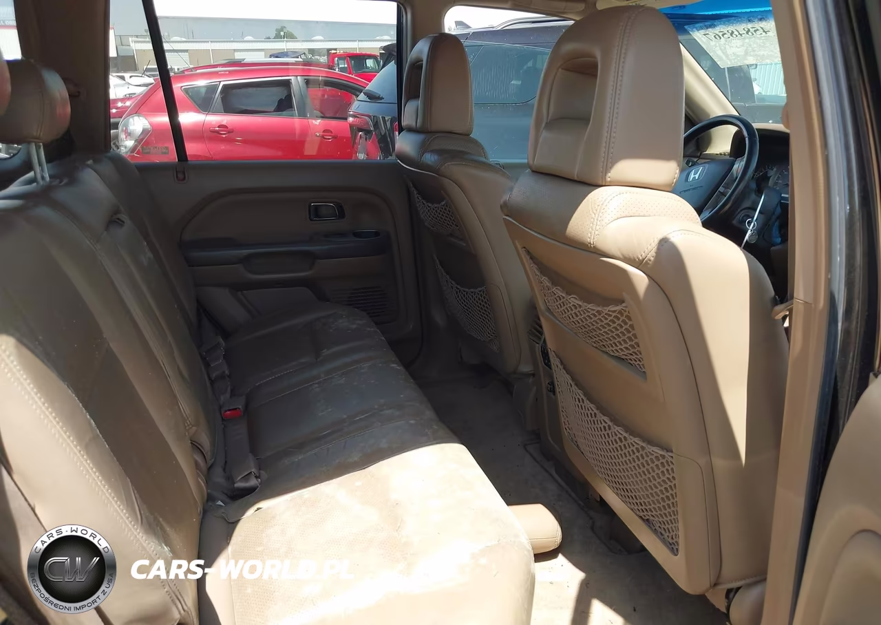2005 Honda Pilot Ex-L VIN:5FNYF186X5B021365 - 8