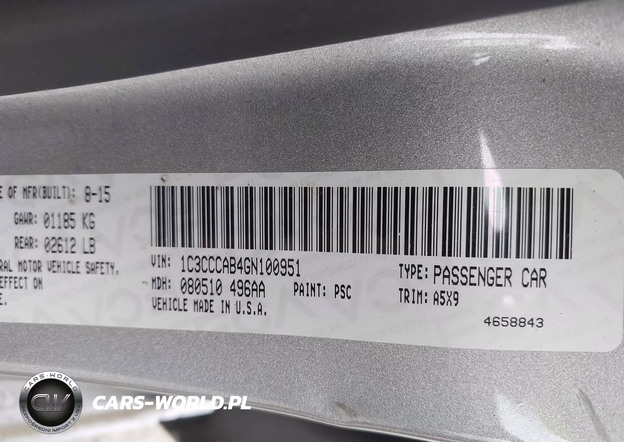 2016 Chrysler 200 Limited VIN:1C3CCCAB4GN100951 - 9