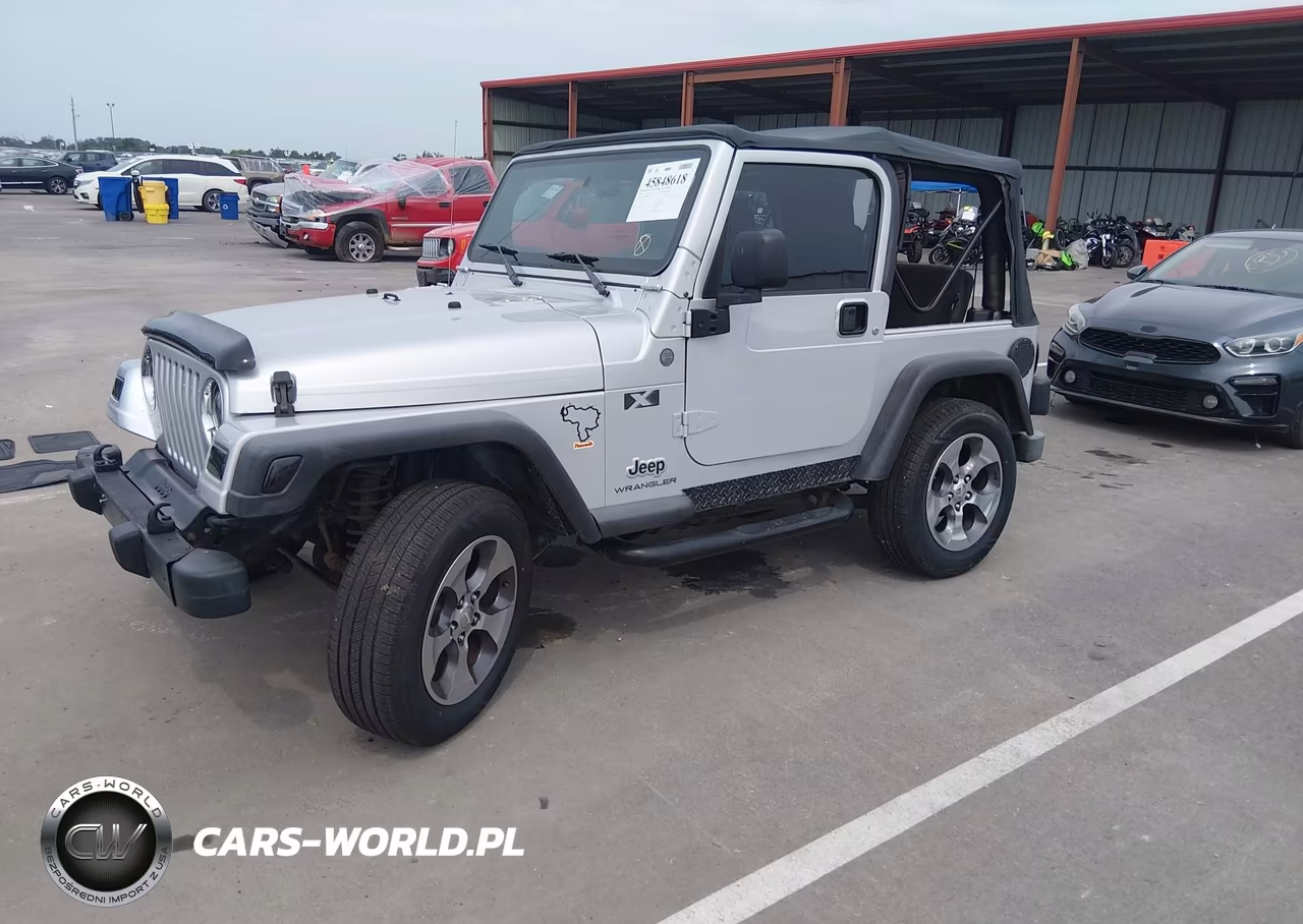 2004 Jeep Wrangler X VIN:1J4FA39S44P749176 - 2