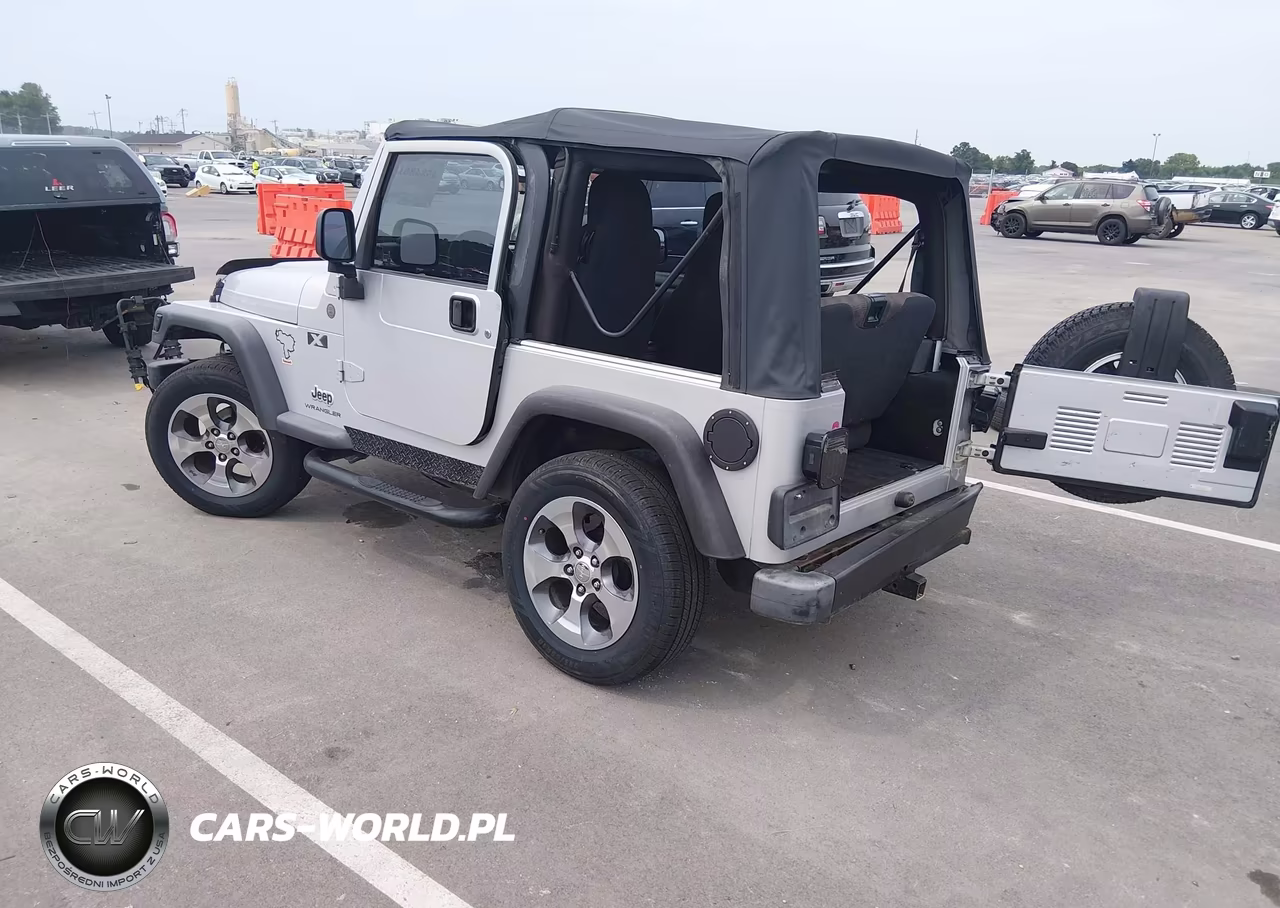 2004 Jeep Wrangler X VIN:1J4FA39S44P749176 - 3