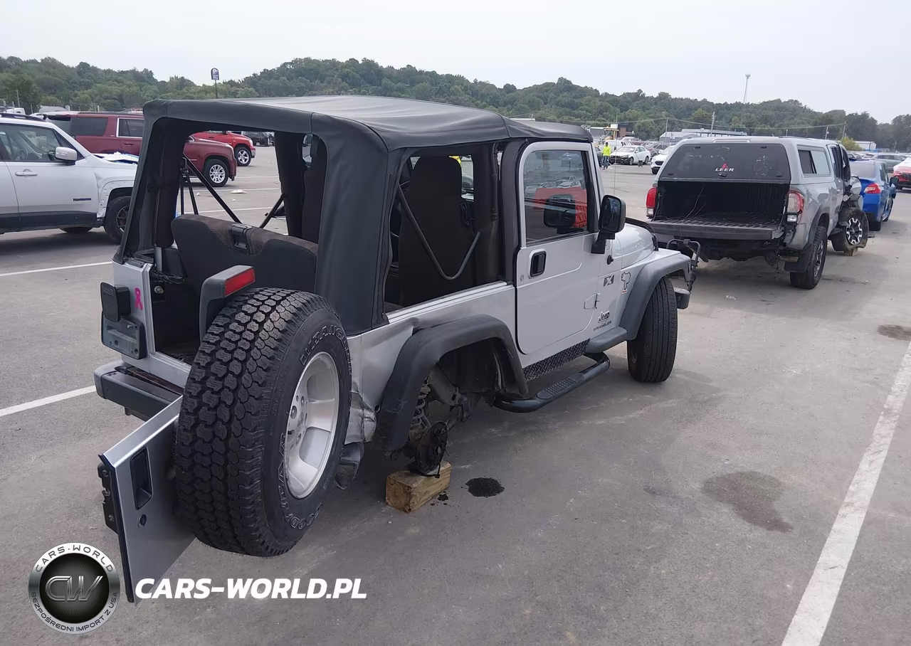 2004 Jeep Wrangler X VIN:1J4FA39S44P749176 - 4