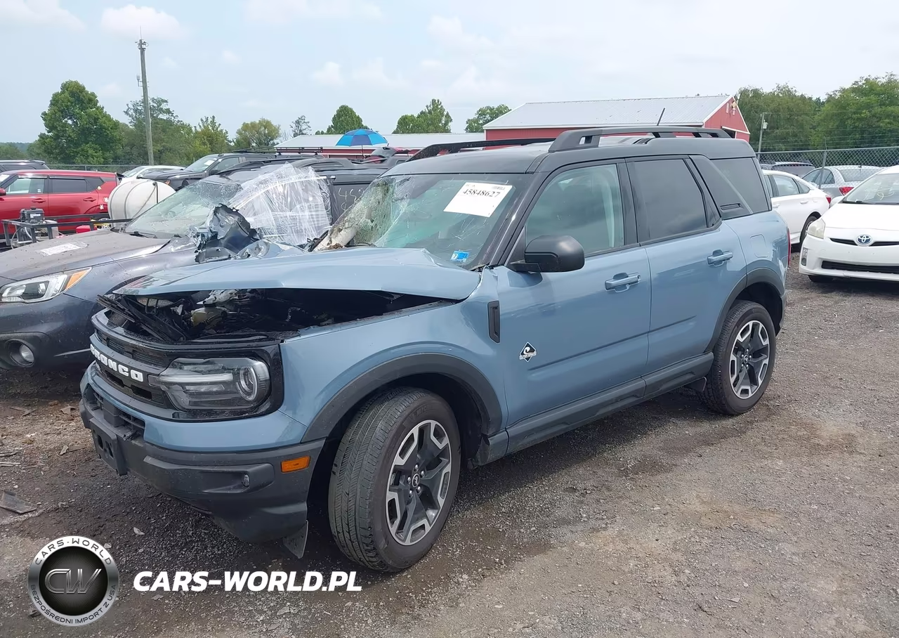 2024 Ford Bronco Sport Outer Banks VIN:3FMCR9C67RRE43844 - 2