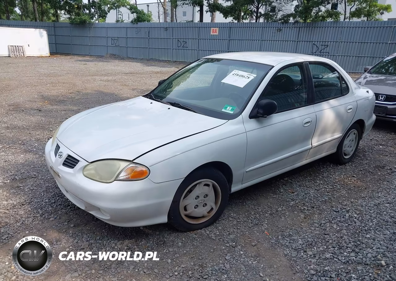 1999 Hyundai Elantra Gl VIN:KMHJF25F3XU761342 - 2
