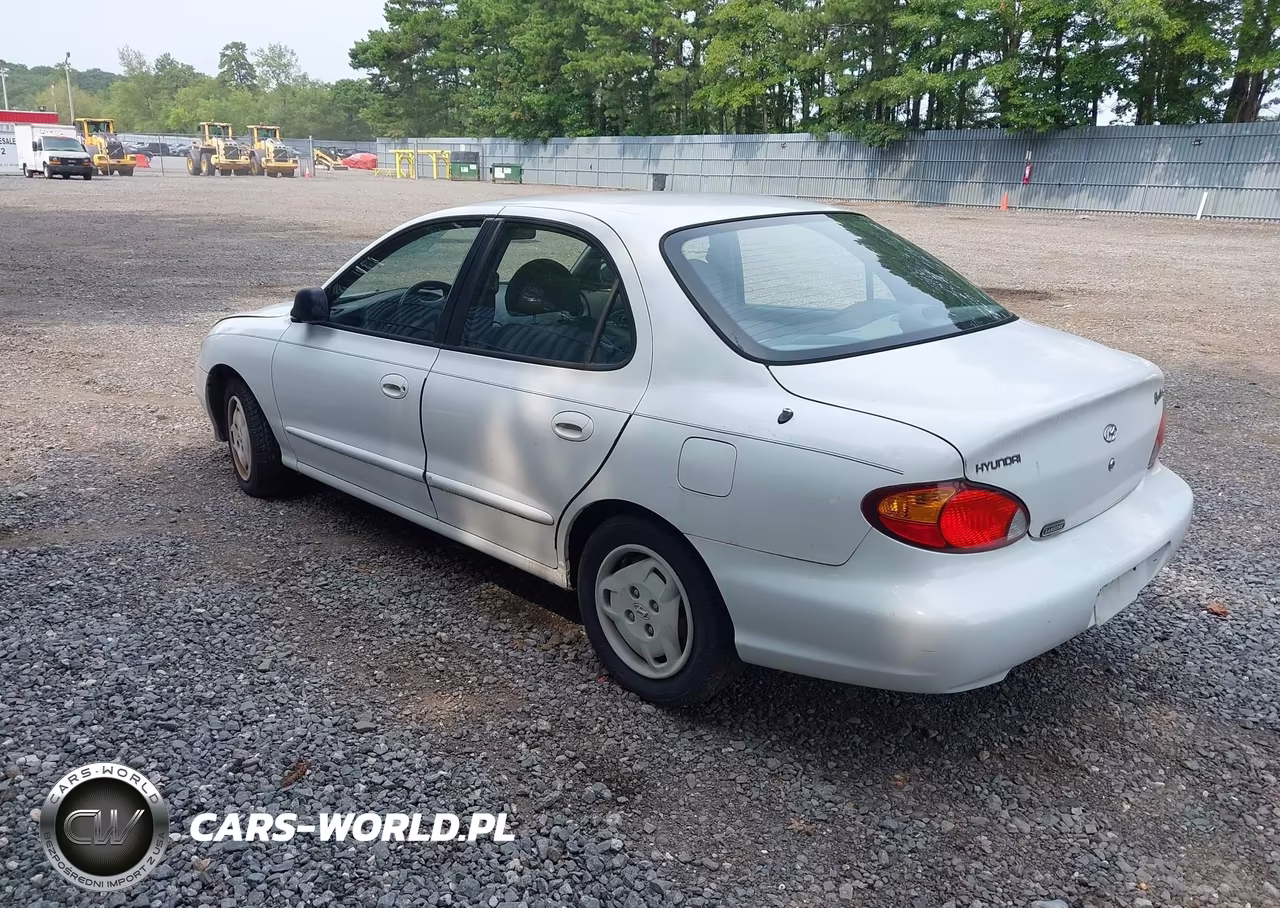 1999 Hyundai Elantra Gl VIN:KMHJF25F3XU761342 - 3