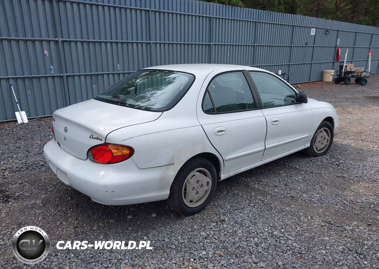 1999 Hyundai Elantra Gl VIN:KMHJF25F3XU761342 - 4
