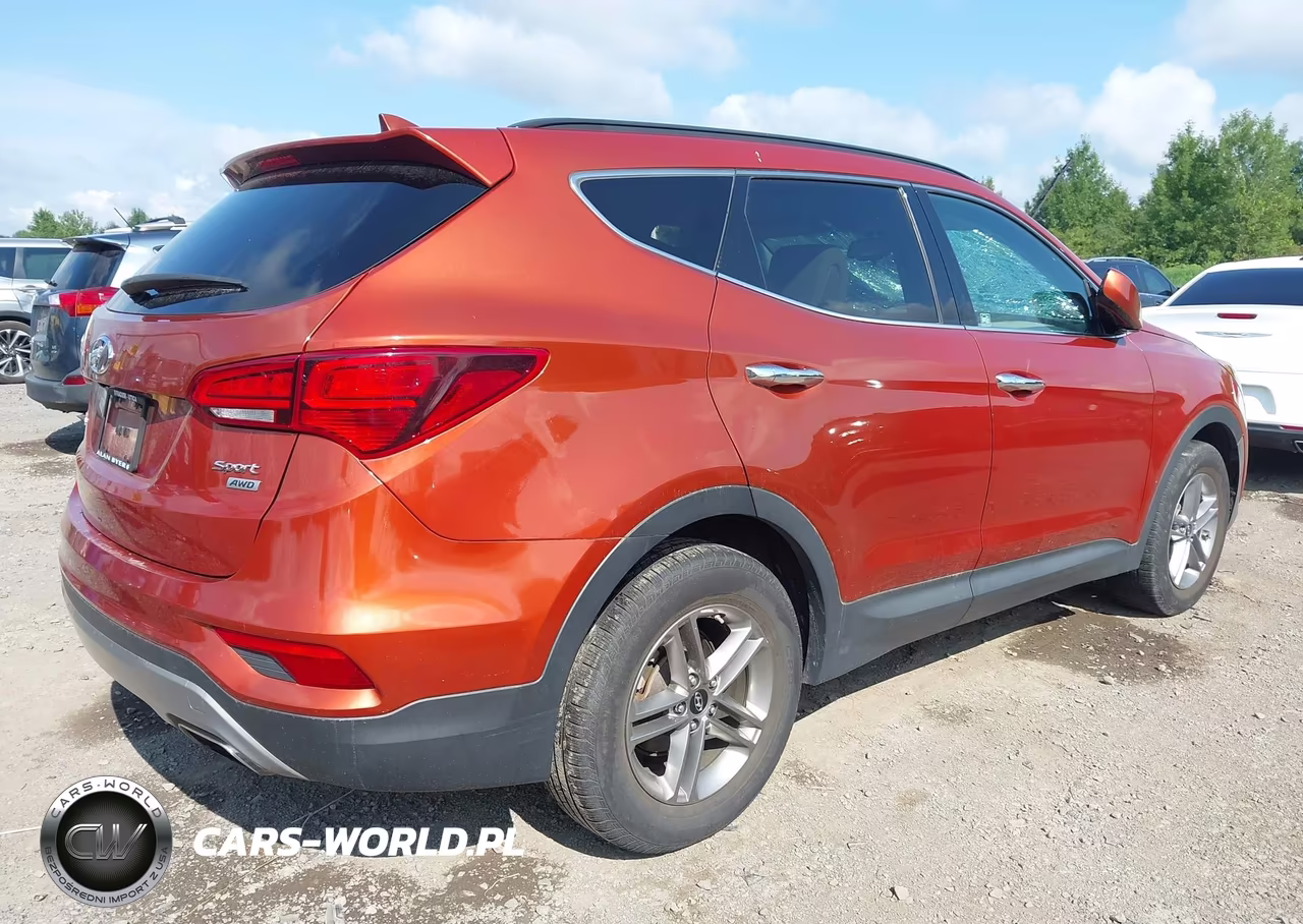 2017 Hyundai Santa Fe Sport 2.4L VIN:5XYZUDLB3HG384412 - 4