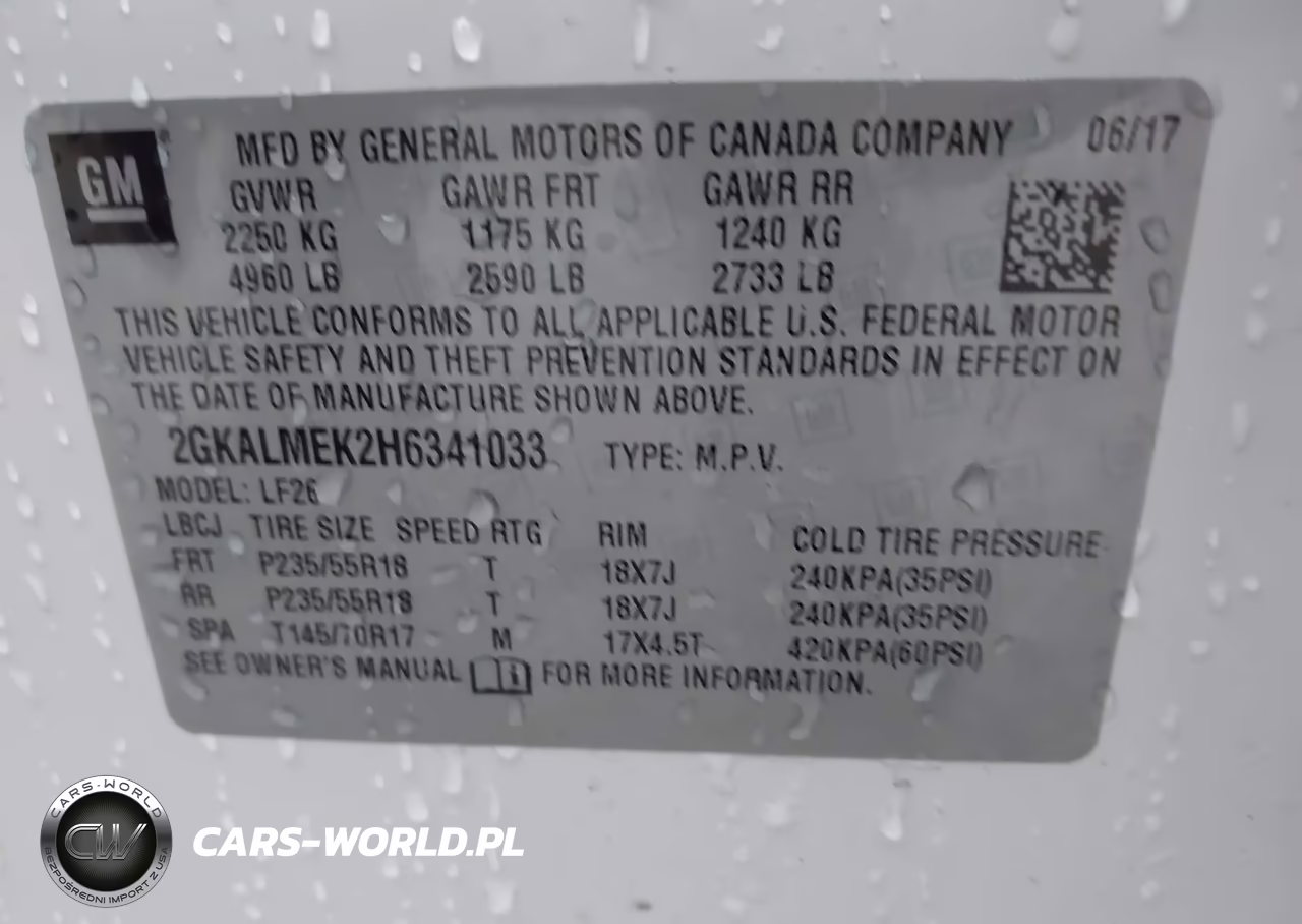 2017 GMC Terrain Sle-1 VIN:2GKALMEK2H6341033 - 9