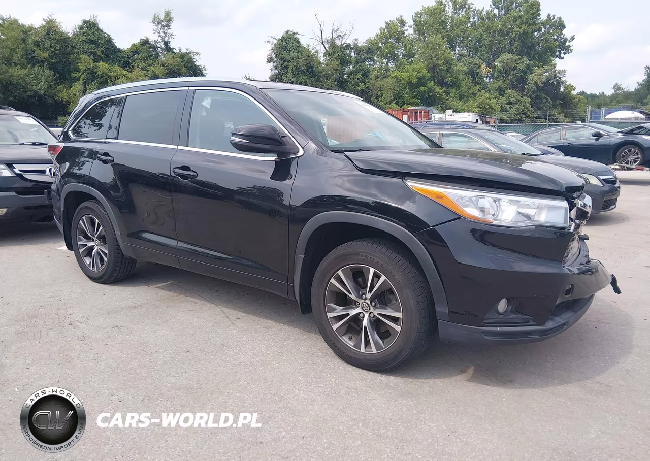 2016 Toyota Highlander Xle V6