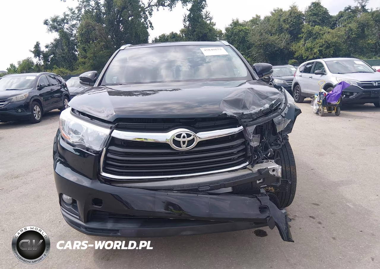 2016 Toyota Highlander Xle V6 VIN:5TDJKRFH5GS300589 - 12