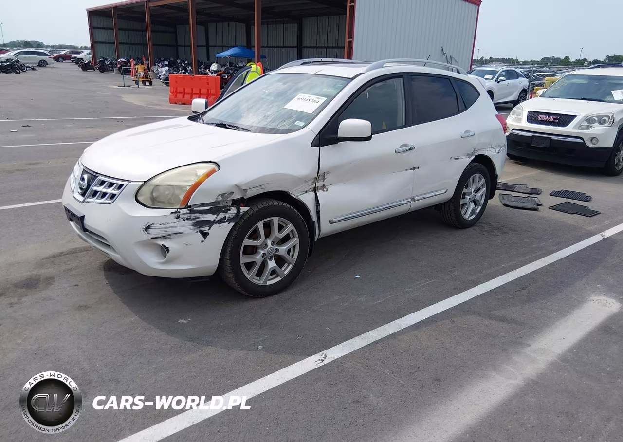 2011 Nissan Rogue Sv VIN:JN8AS5MV6BW269349 - 2