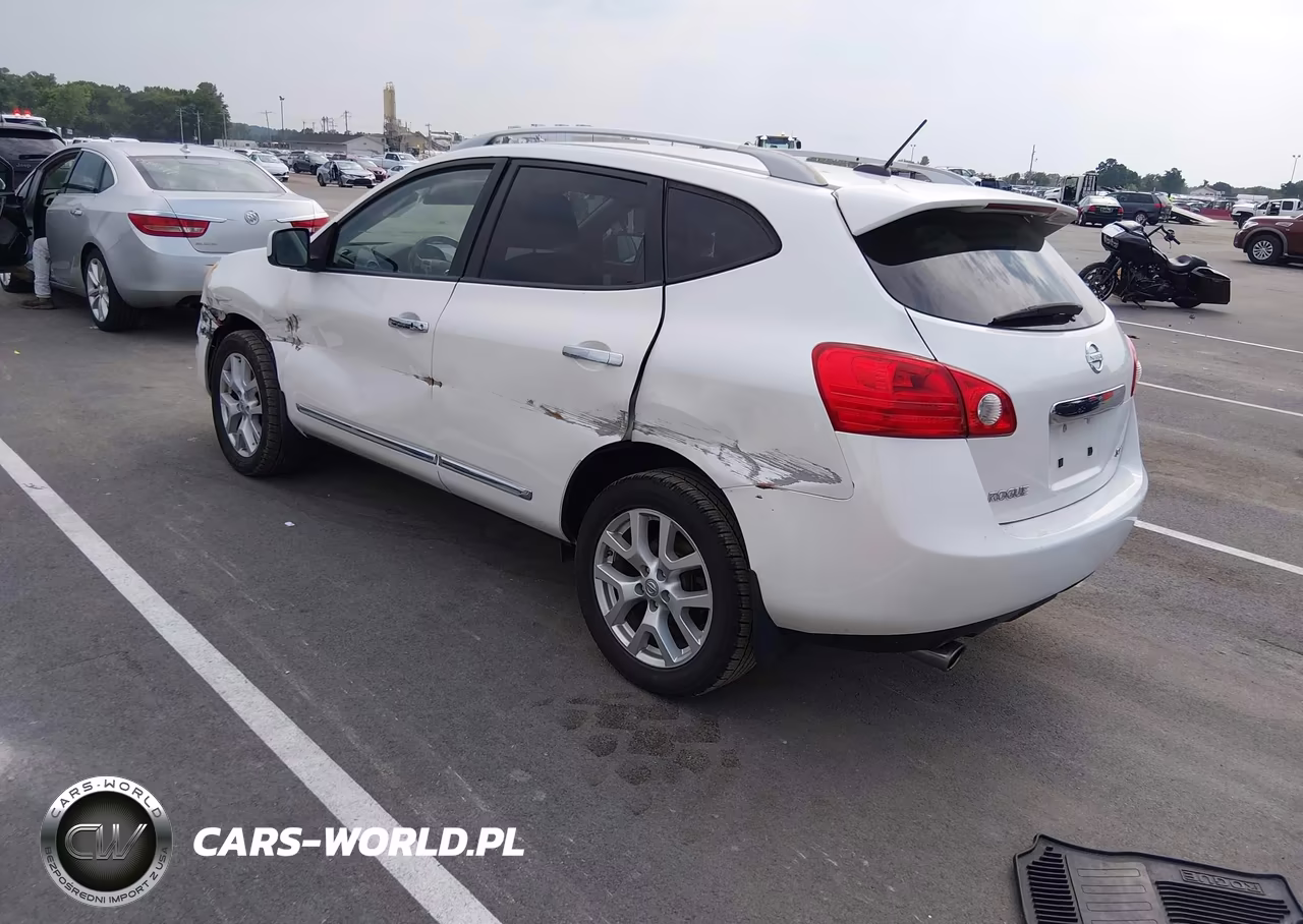 2011 Nissan Rogue Sv VIN:JN8AS5MV6BW269349 - 3