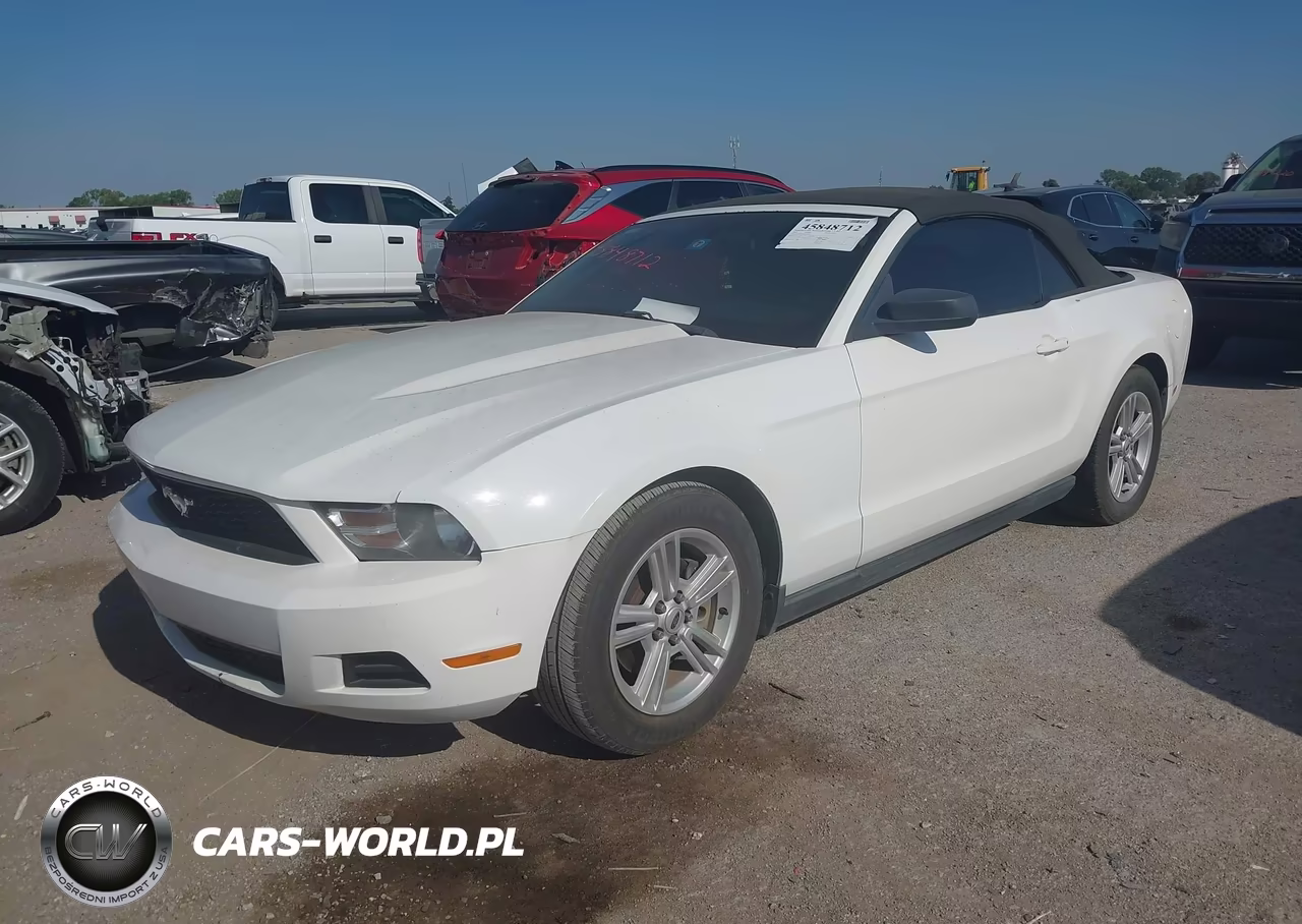 2012 Ford Mustang V6 VIN:1ZVBP8EM5C5222391 - 2