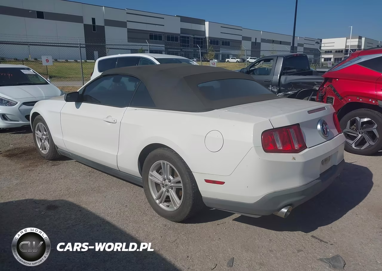 2012 Ford Mustang V6 VIN:1ZVBP8EM5C5222391 - 3