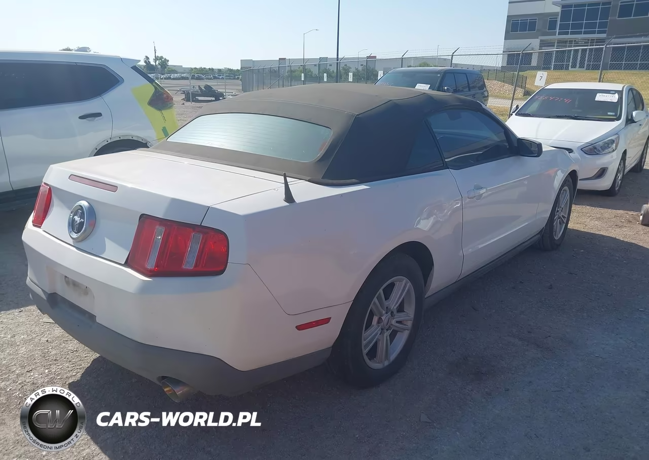 2012 Ford Mustang V6 VIN:1ZVBP8EM5C5222391 - 4