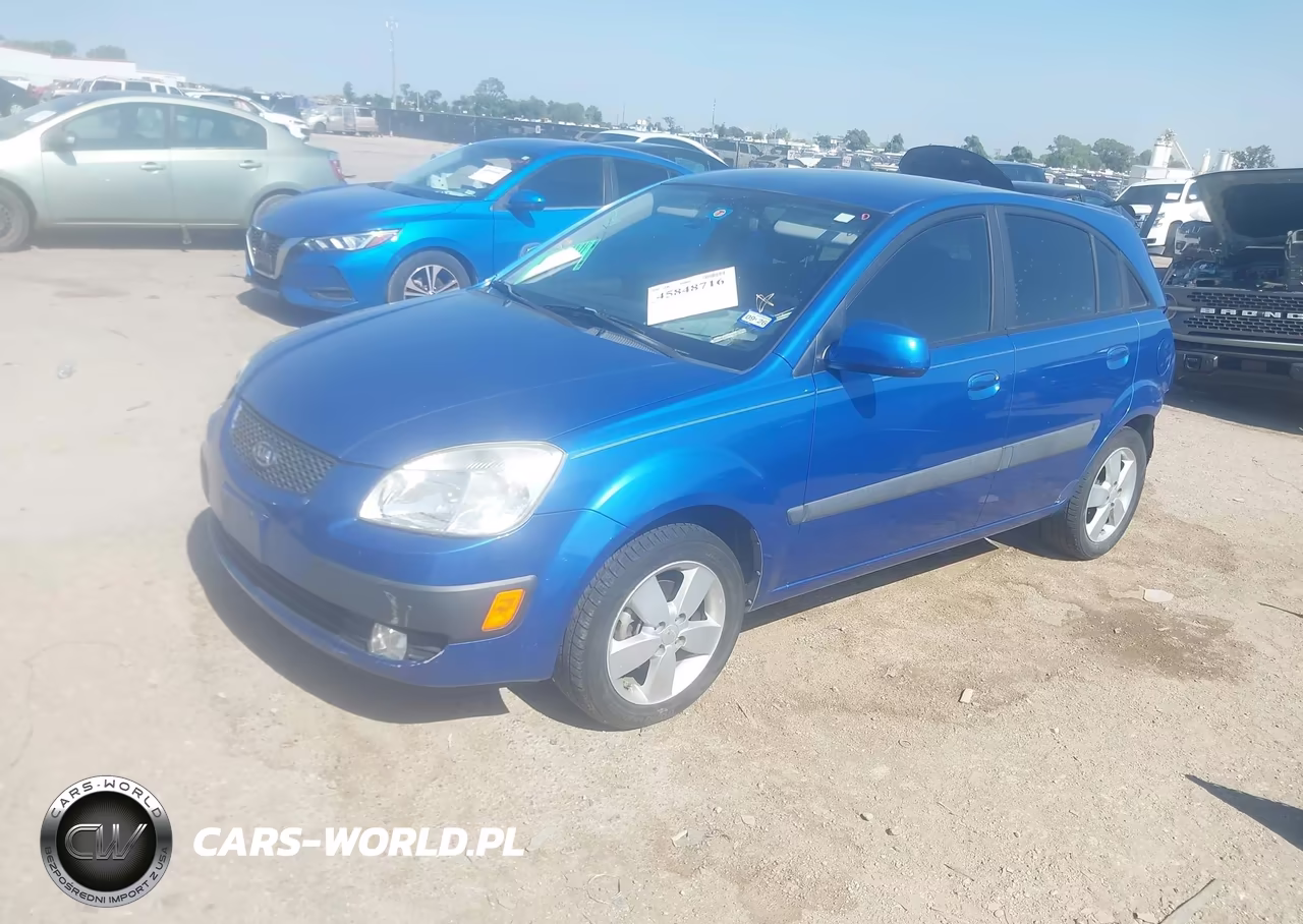 2009 Kia Rio5 Sx VIN:KNADE243396505668 - 2