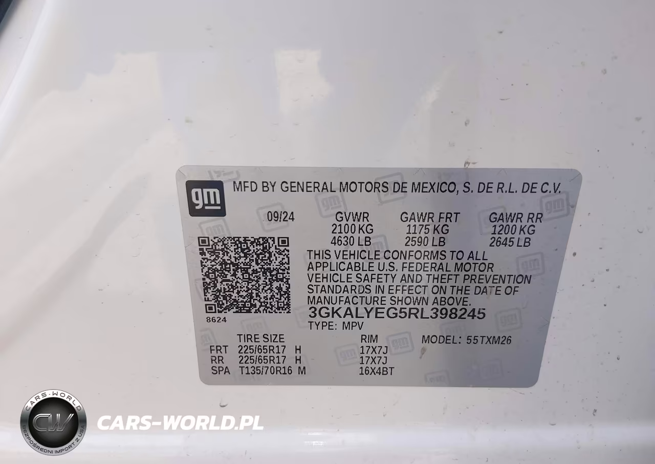 2024 GMC Terrain Awd At4 VIN:3GKALYEG5RL398245 - 9