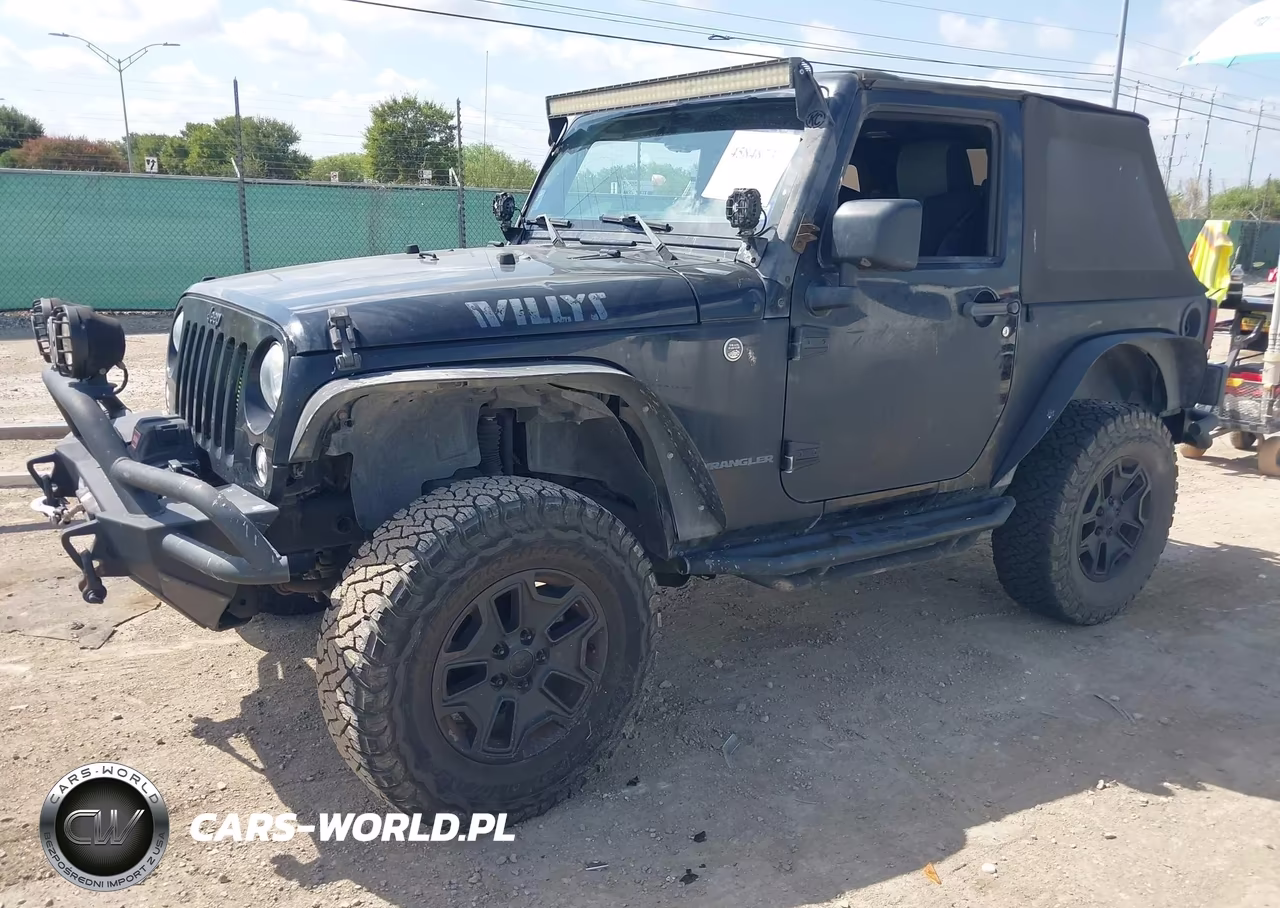 2017 Jeep Wrangler Willys Wheeler VIN:1C4AJWAG6HL508208 - 2