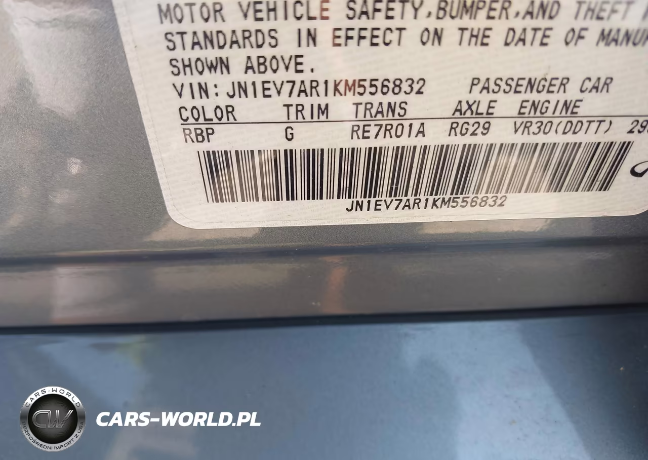 2019 Infiniti Q50 3.0T Luxe VIN:JN1EV7AR1KM556832 - 9