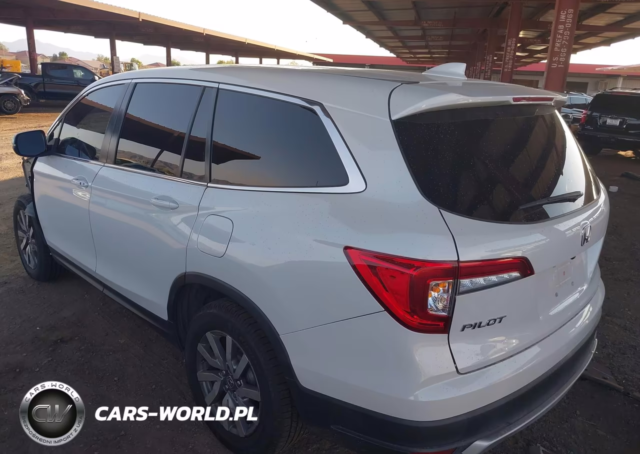 2022 Honda Pilot 2Wd Ex-L VIN:5FNYF5H54NB002129 - 3