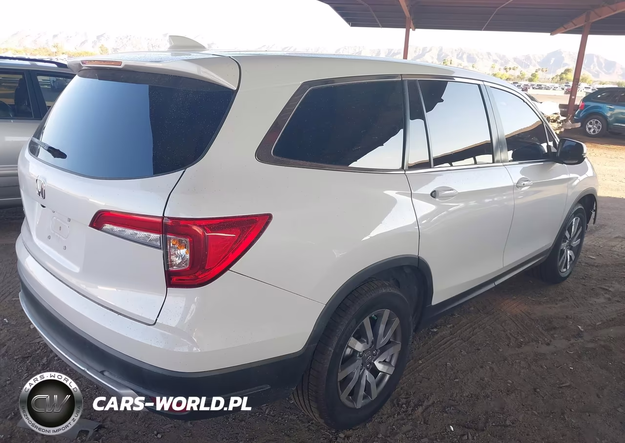 2022 Honda Pilot 2Wd Ex-L VIN:5FNYF5H54NB002129 - 4