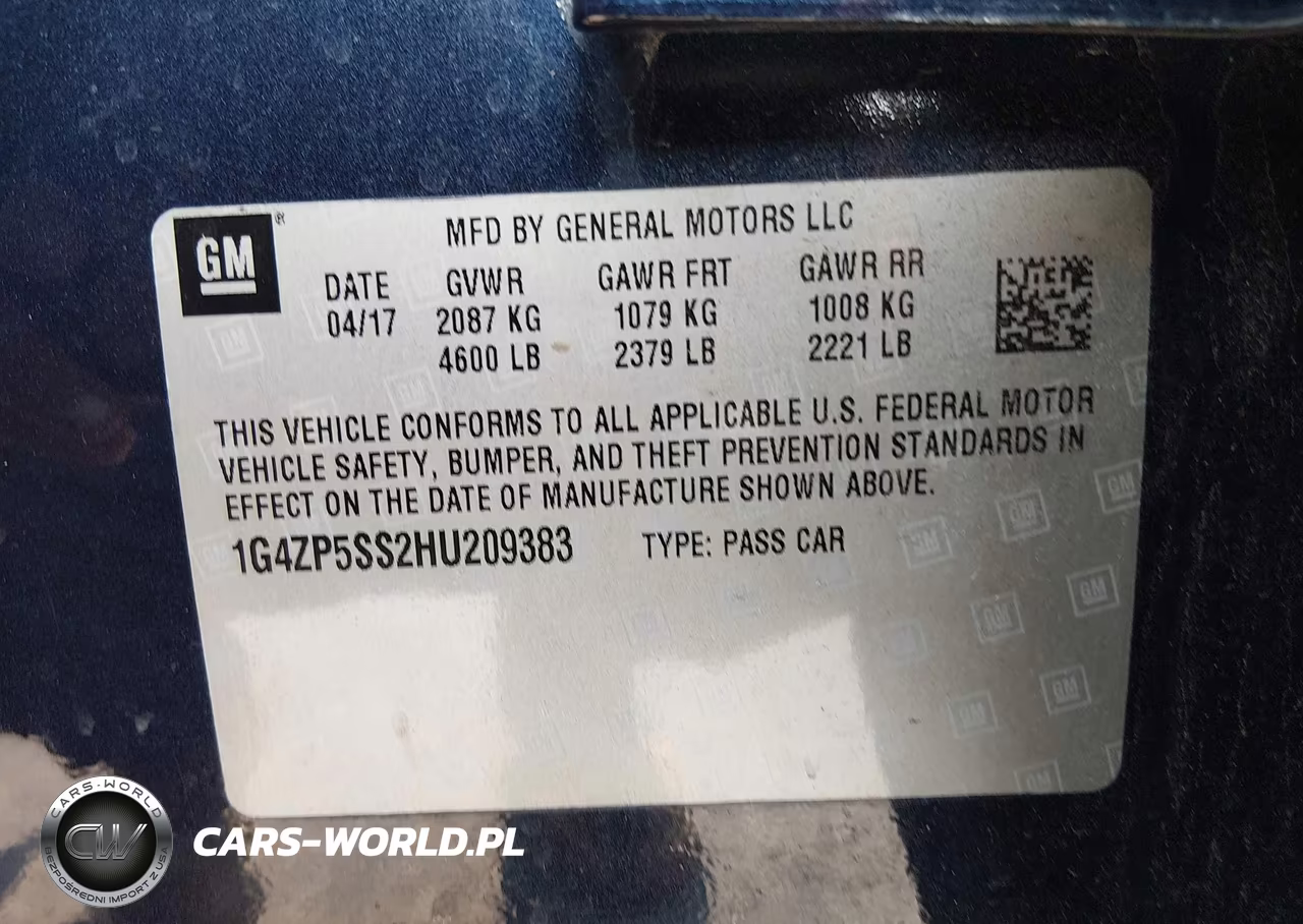 2017 Buick Lacrosse Essence VIN:1G4ZP5SS2HU209383 - 9