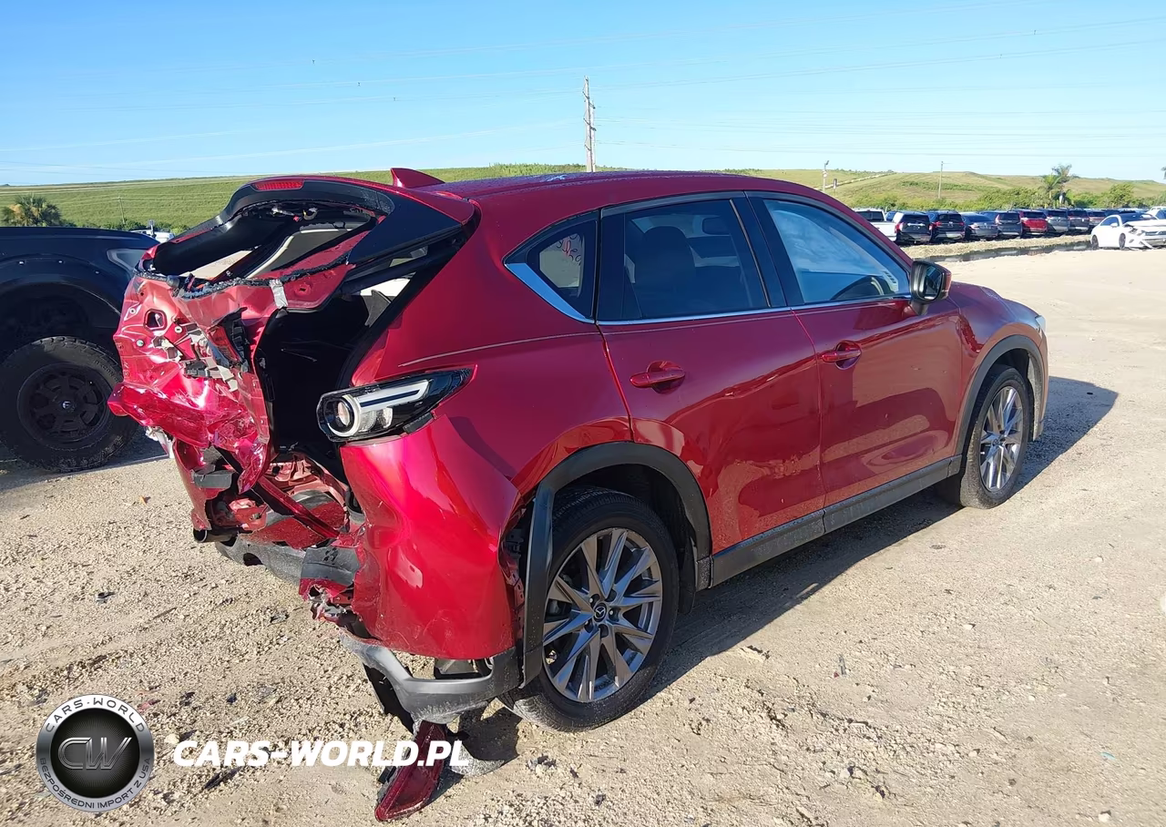 2021 Mazda Cx-5 Grand Touring Reserve VIN:JM3KFBAY3M0360609 - 4