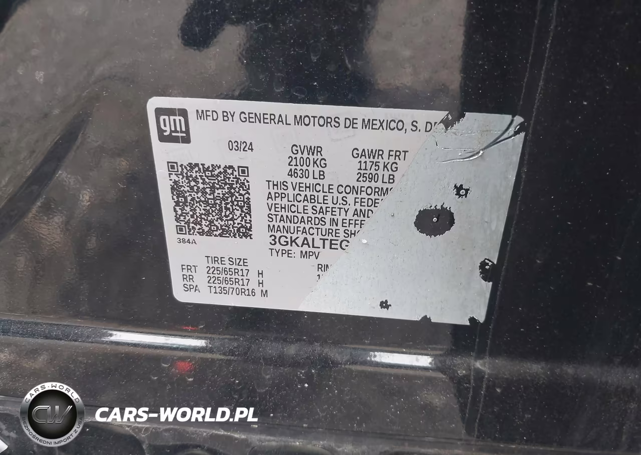 2024 GMC Terrain Awd Sle VIN:3GKALTEGXRL298063 - 9
