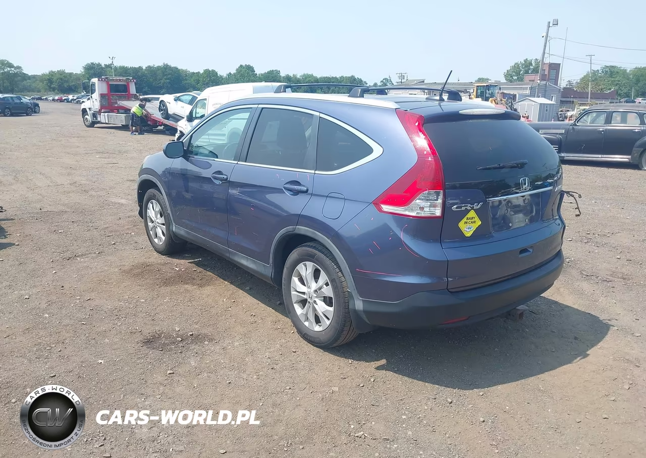 2013 Honda Cr-V Ex-L VIN:2HKRM4H75DH615527 - 3